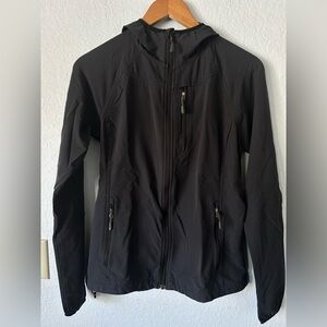 LL Bean lined wind breaker, black size XS